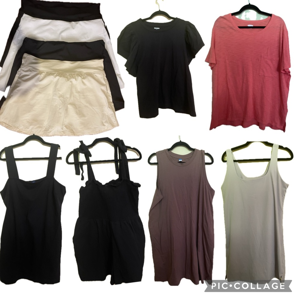 Old Navy size XL 10 pieces Excellent Condition Skort Dress Romper Shirt